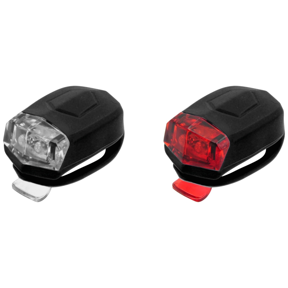Verve Silikon-LED-Fahrradlicht-Set