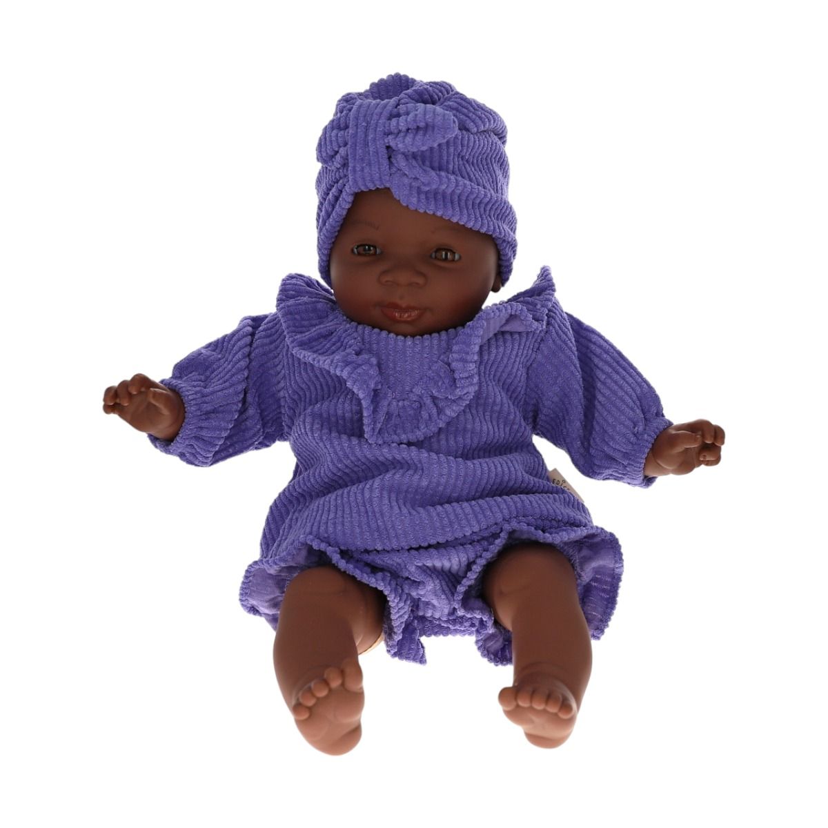 Poupée Rosie tenue velours violet lavande Frisette