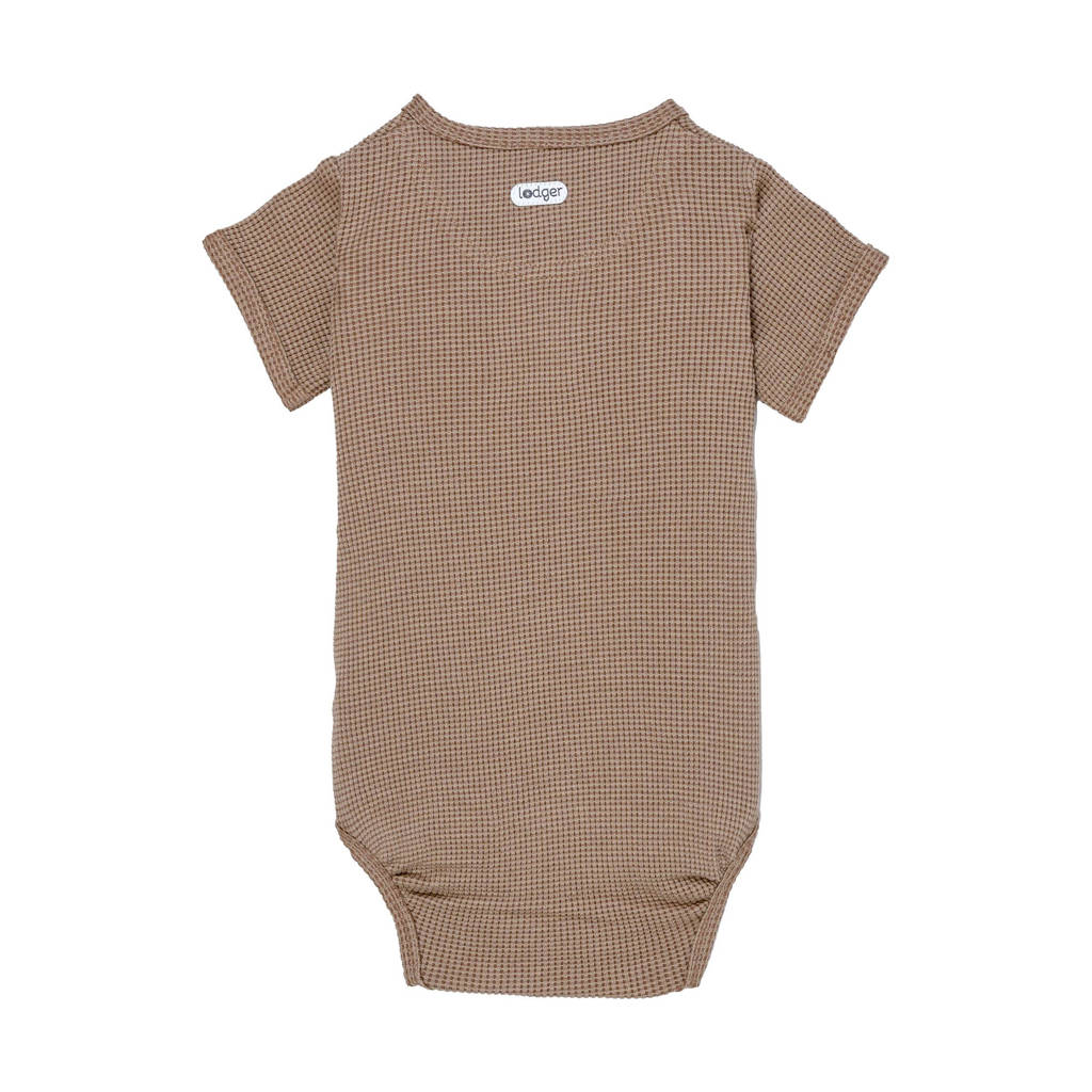 Lodger romper met overslag Ciumbelle bruin