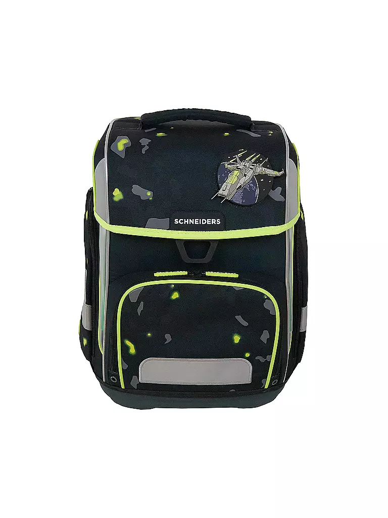 SCHNEIDERS Schultaschen Set Ergolite 9tlg  Black Outer Space  bunt