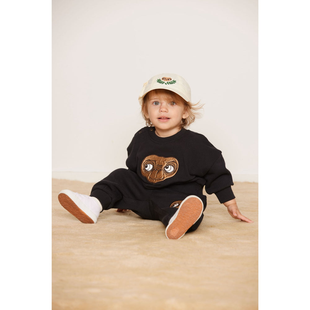 Køb Mini Rodini Black E.T Application Sweatshirt