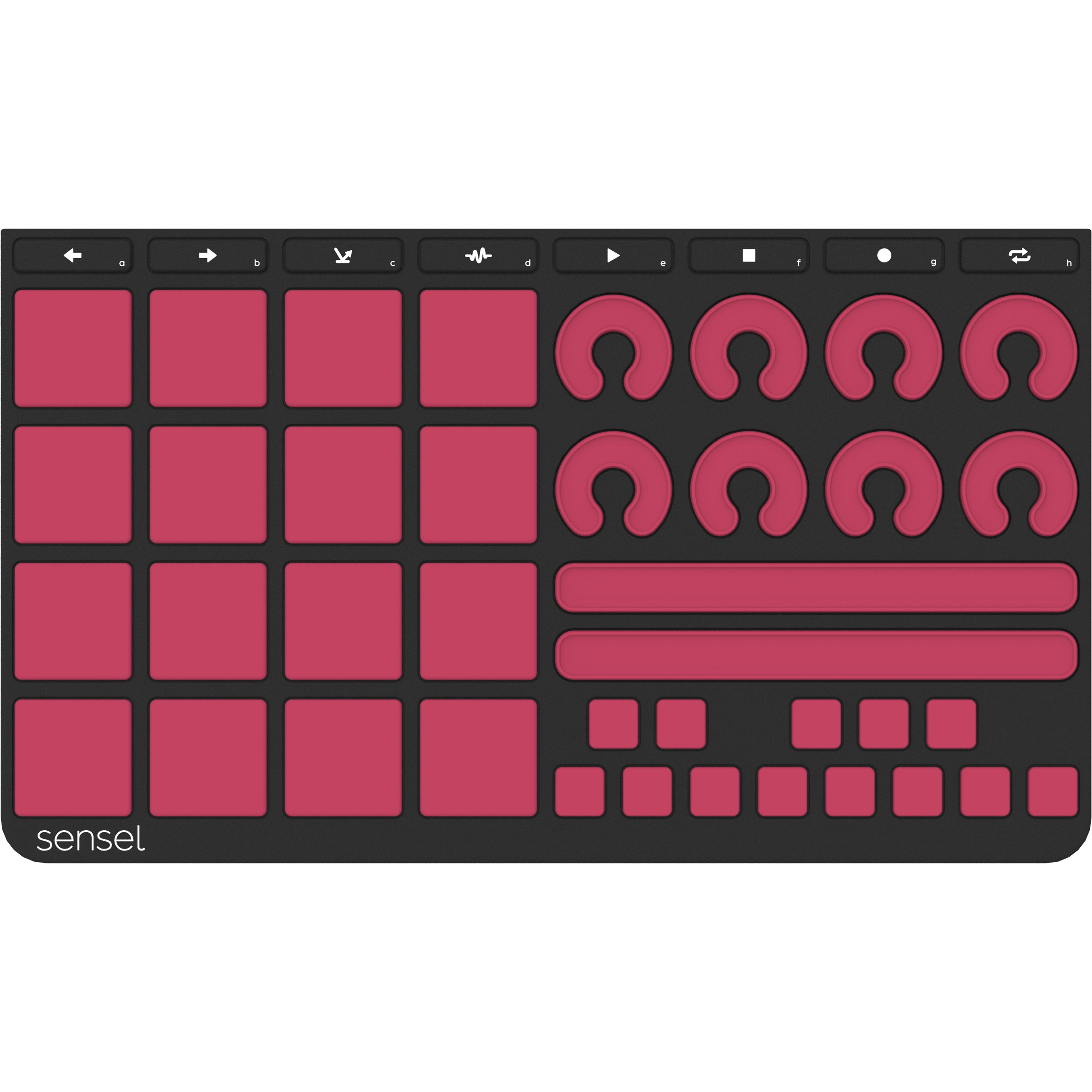 Sensel Music Production Overlay voor Morph controller