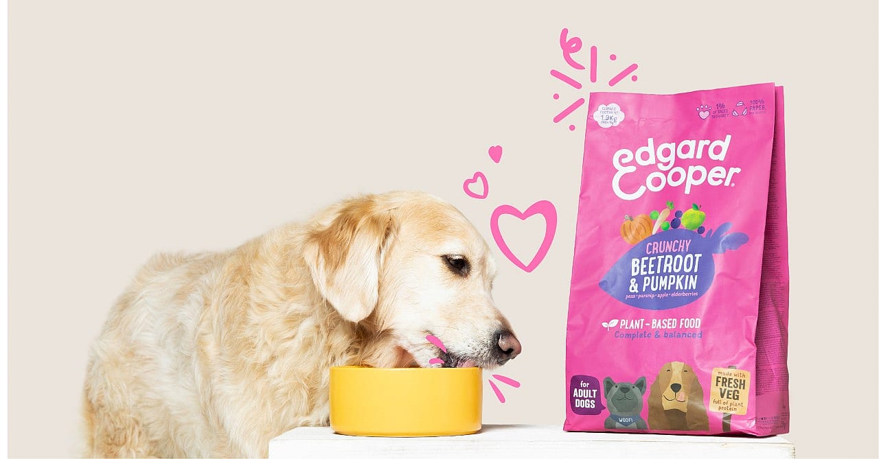 Edgard & Cooper Plantaardige Brokken met Rode Biet & Pompoen voor Volwassen Honden | 7 kg | 11825.2