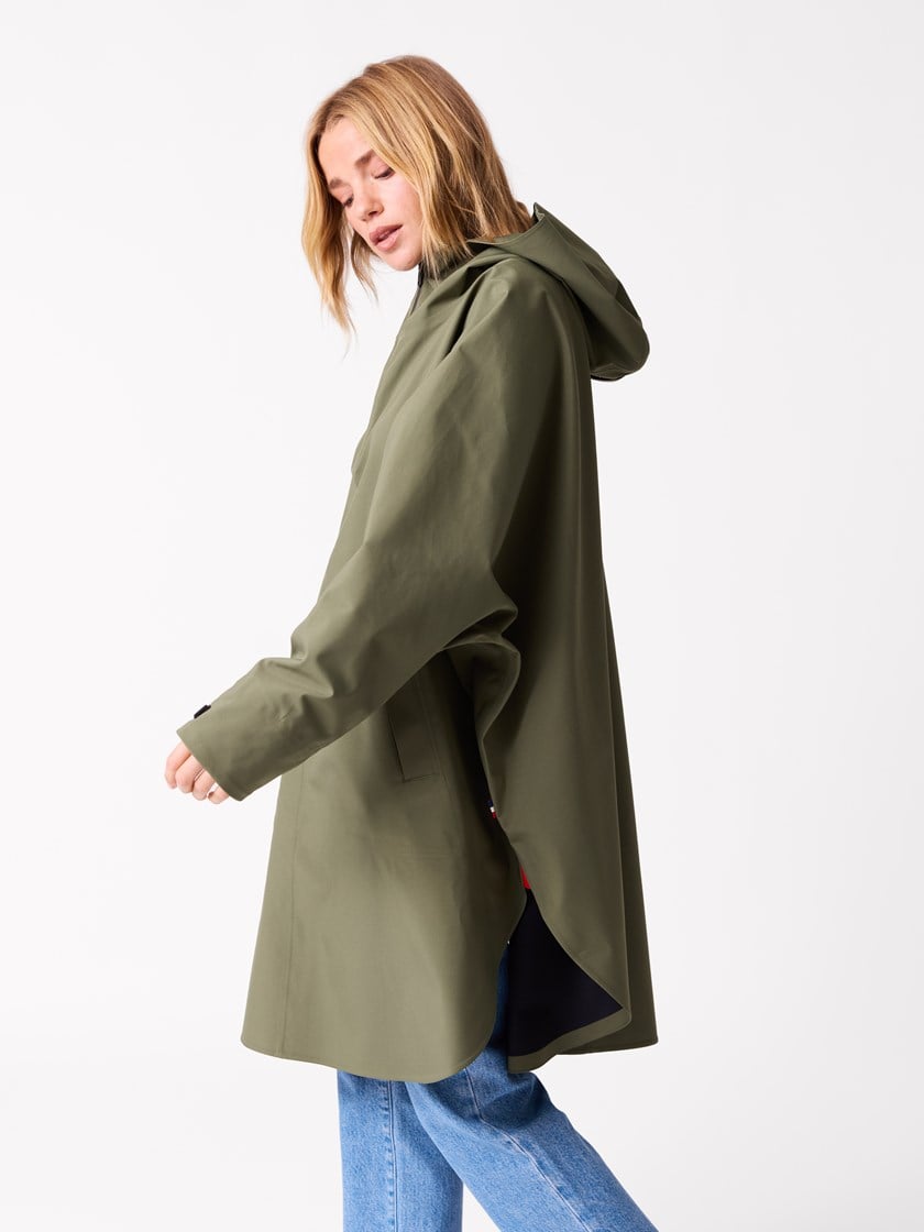 Candra regnponcho Winter Moss