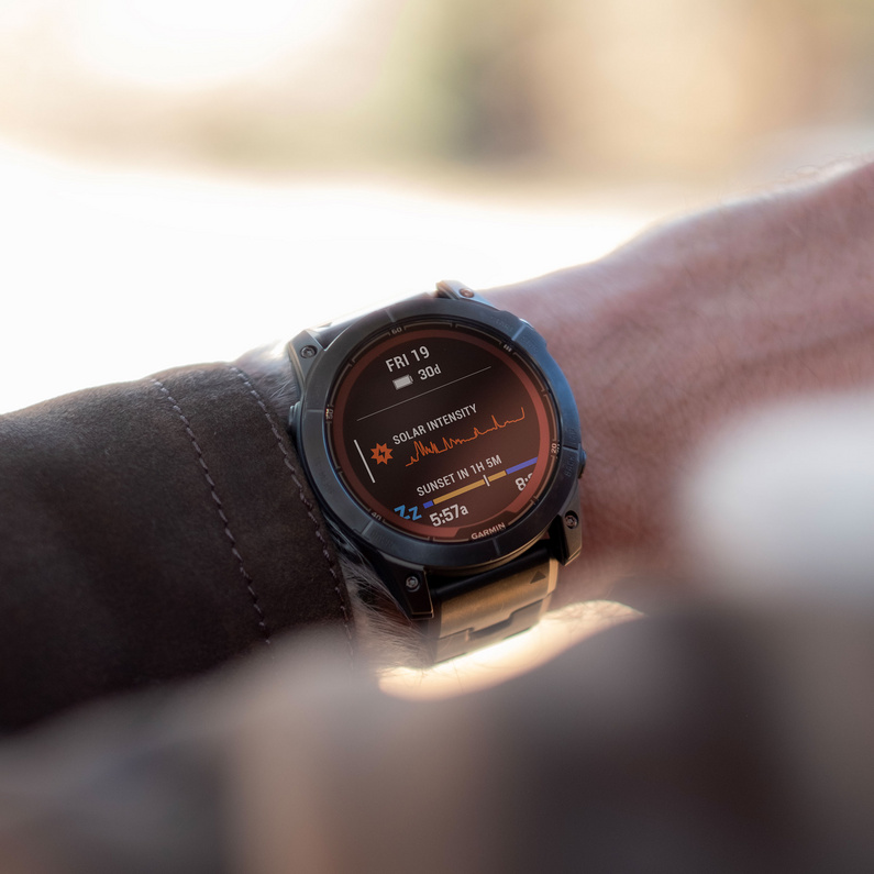 Garmin Fenix 7X Pro Sapphire Solar GPS Uhr