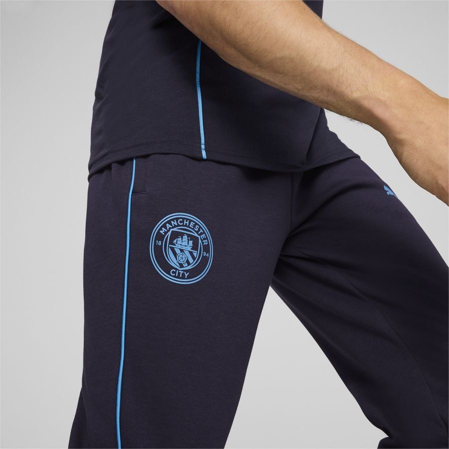 Manchester City Bas de Survêtement Casuals - Bleu Marine/Magic Blue