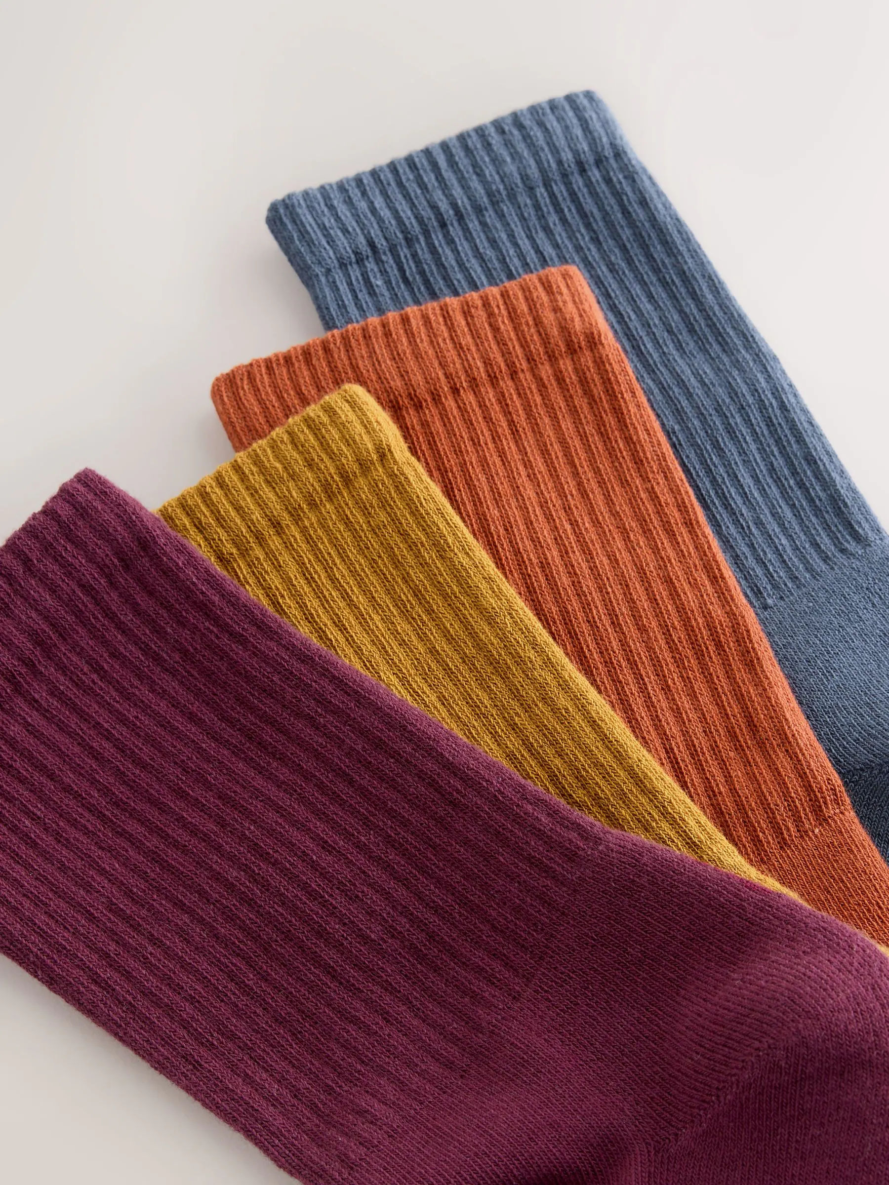 Oranje/Rood/Blauw - Verpakking van 4 sportsokken