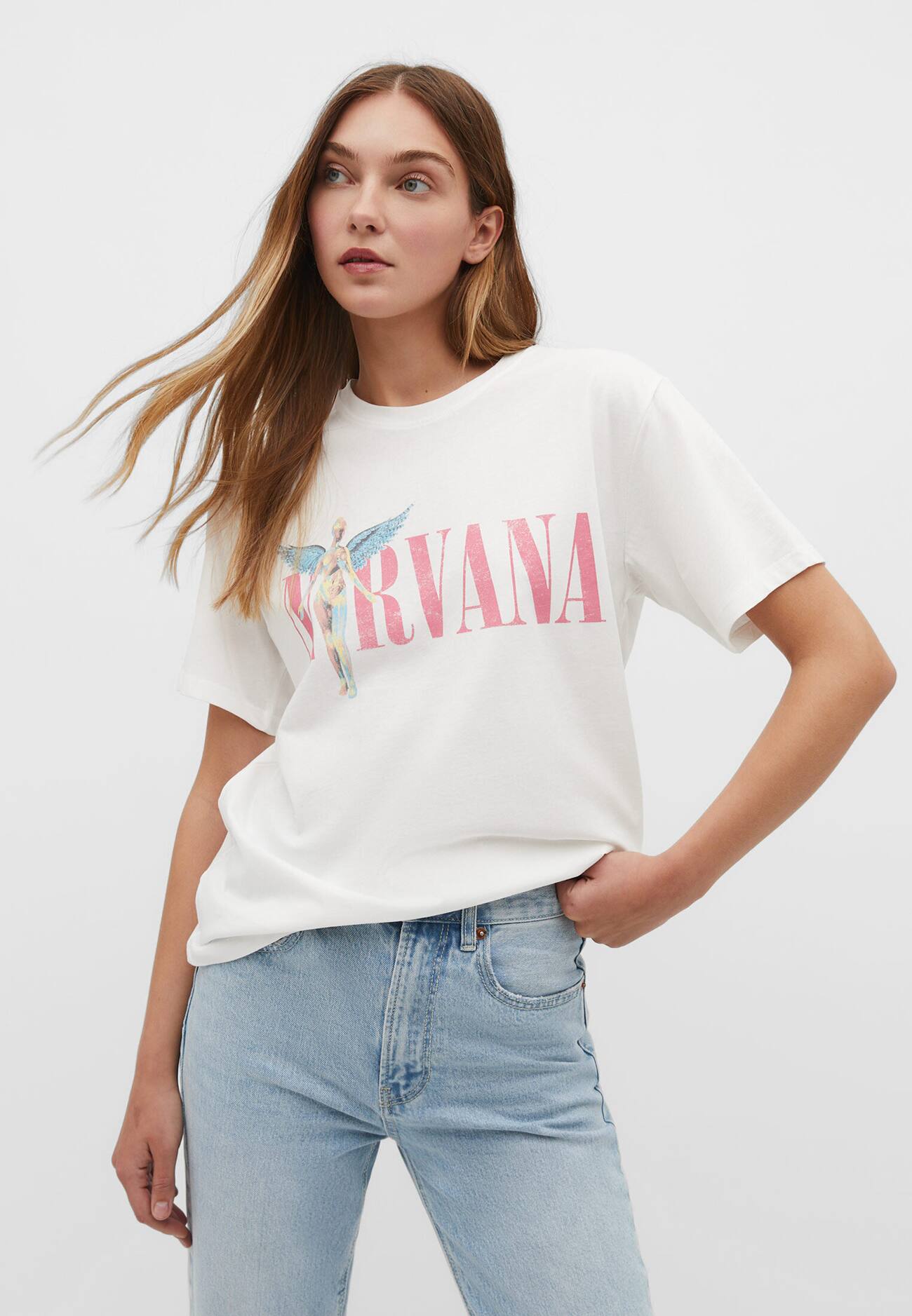 Camiseta Nirvana Angel