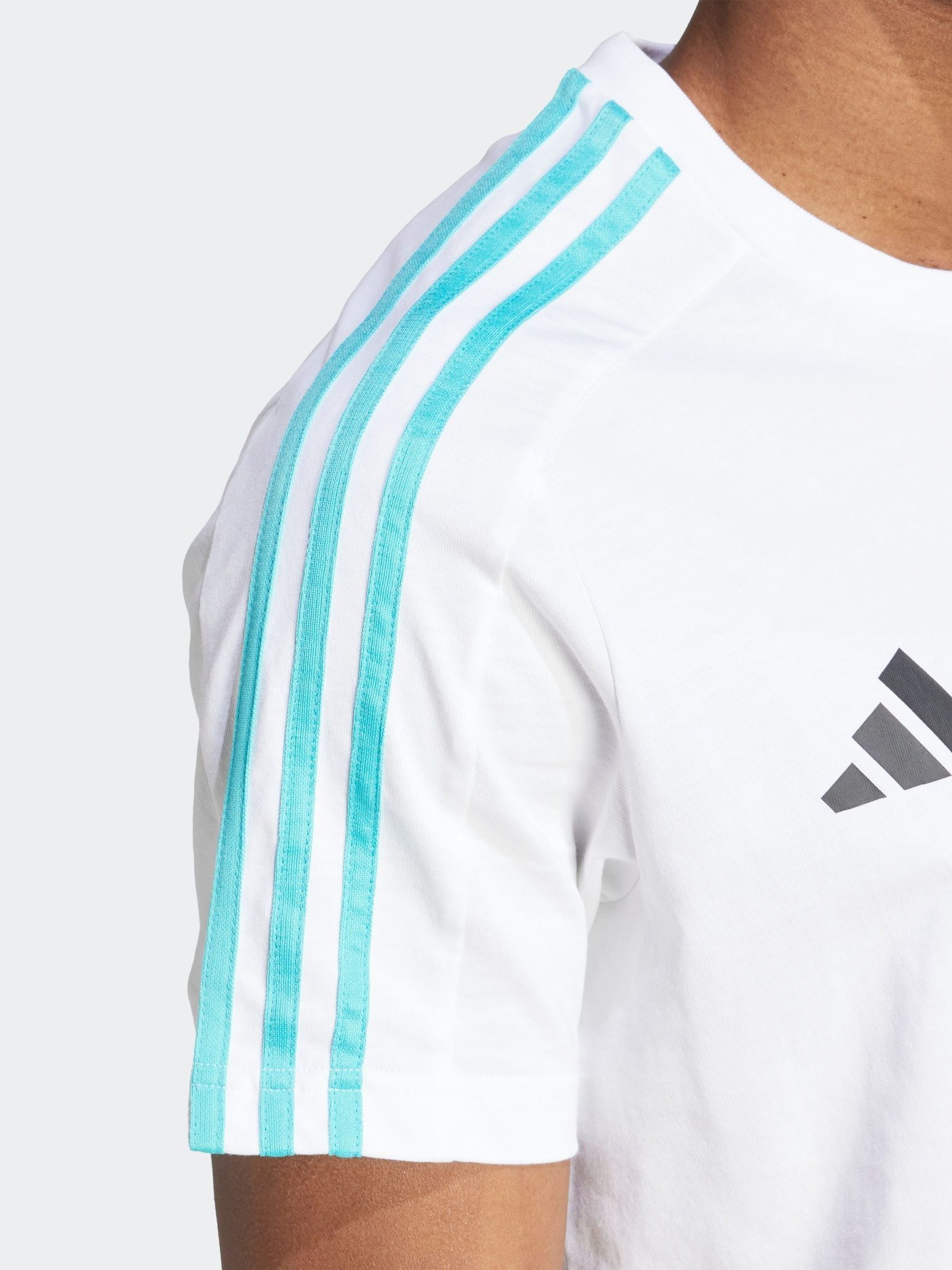 Wit/zwart - adidas Mercedes AMG Petronas Formula One Team DNA T-Shirt