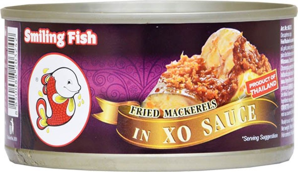 Smiling Fish Gebakken Makreel in X.O. Saus 160g