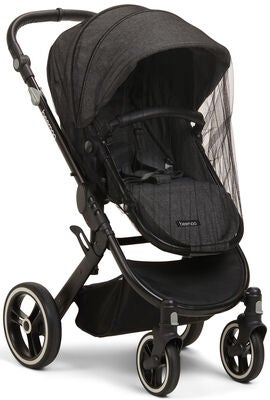 Beemoo Myggnett til Sitte- & Liggedel, Black