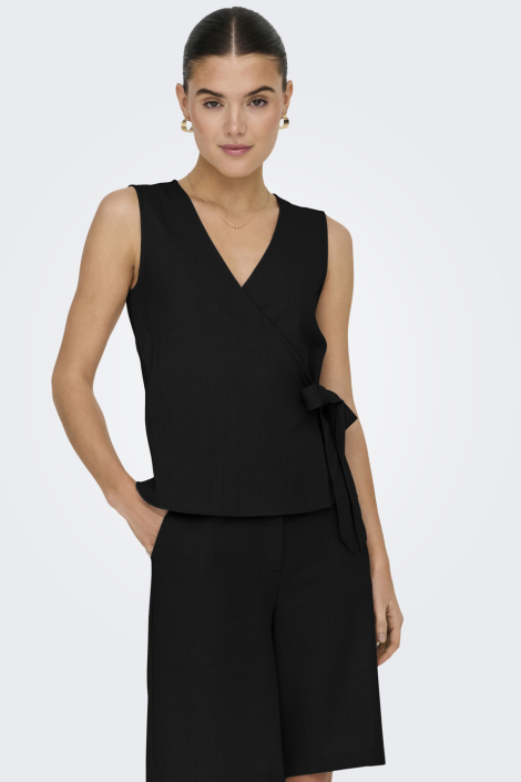 Jacqueline de Yong zwarte dames top