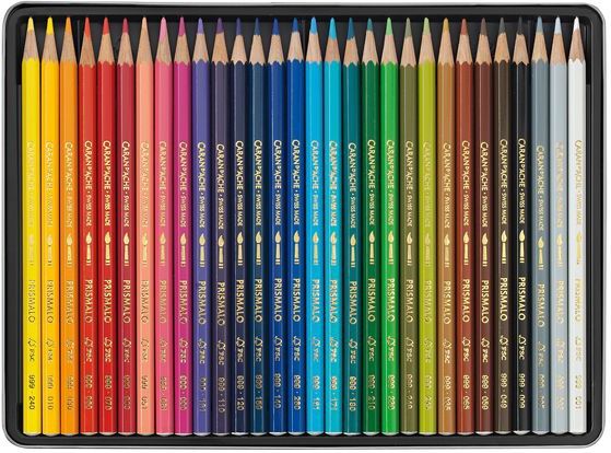 Kleurpotloden Caran d'Ache Prismalo 30stuks assorti