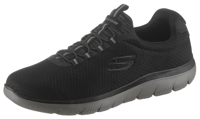 Skechers Slip-On Sneaker »Summits«  Slipper, Freizeitschuh mit komfortabler Memory Foam-Ausstattung