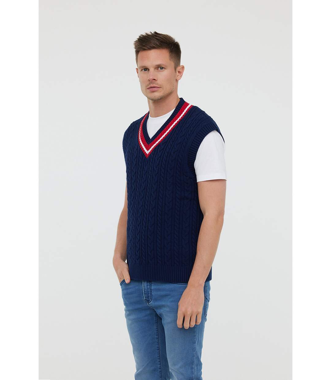 Pulls manches sans manches coton regular CILKA SM