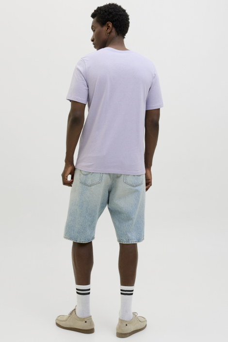 Jack & Jones paarse heren t-shirt