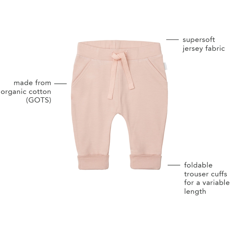 Noppies Hose Naupli Rose Smoke