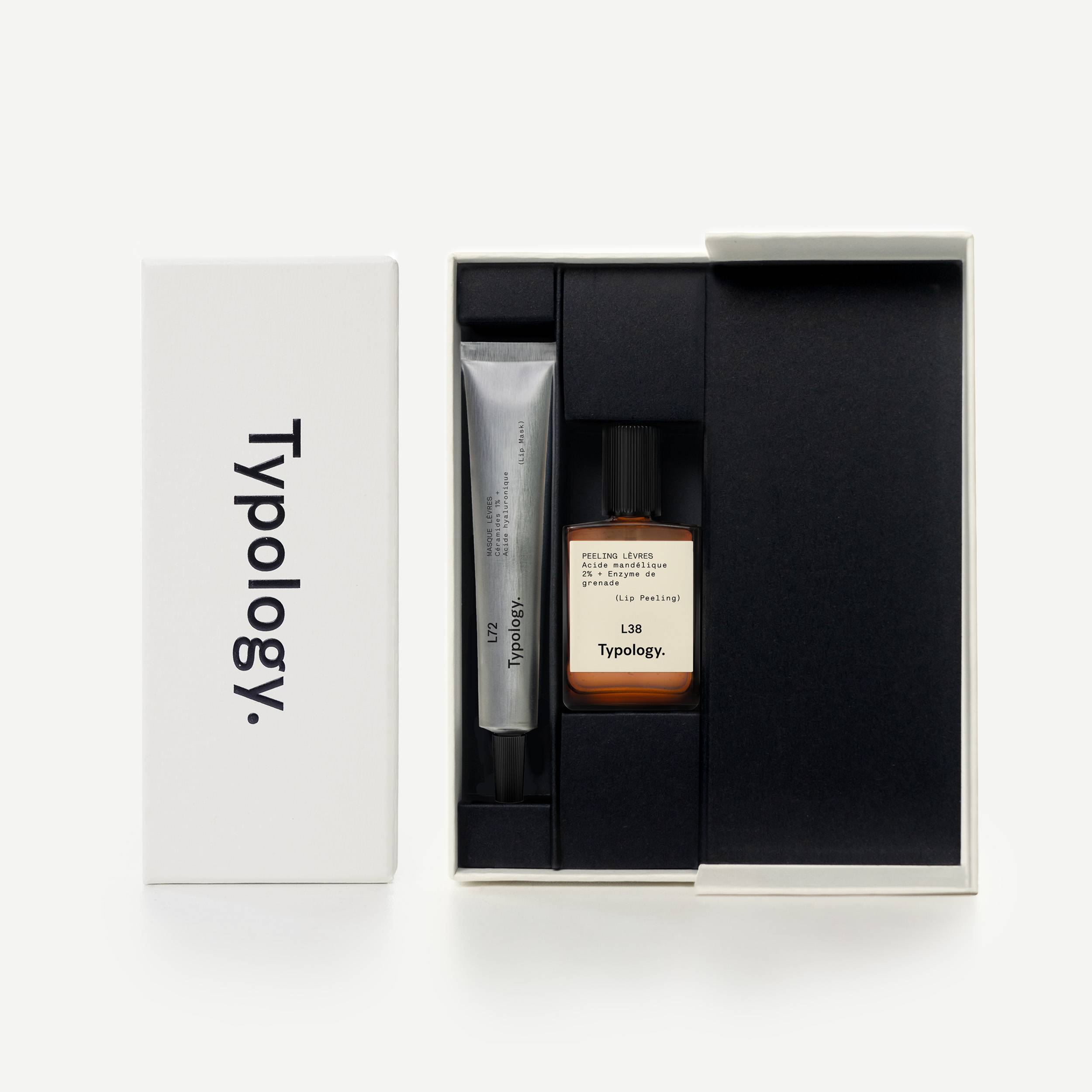 Coffret Soins Lèvres<br>Peeling + masque réparateur