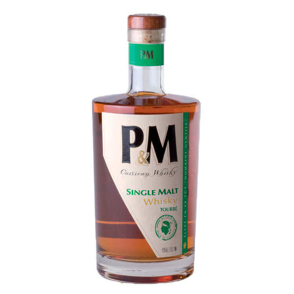 Whisky Corse P&M Single Malt Tourbé - 42%