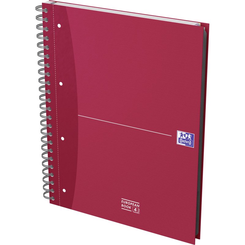 Cahier spirale Oxford Europeanbook A4+ 22,2 x 29,8 cm - 5 x 5 - 240 pages