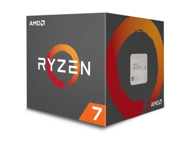 AMD Ryzen 7 2700 - 3.2 GHz (4.1 GHz Turbo) - 8 kerner - 16 tråde - 20 MB cache - Socket AM4 - Box