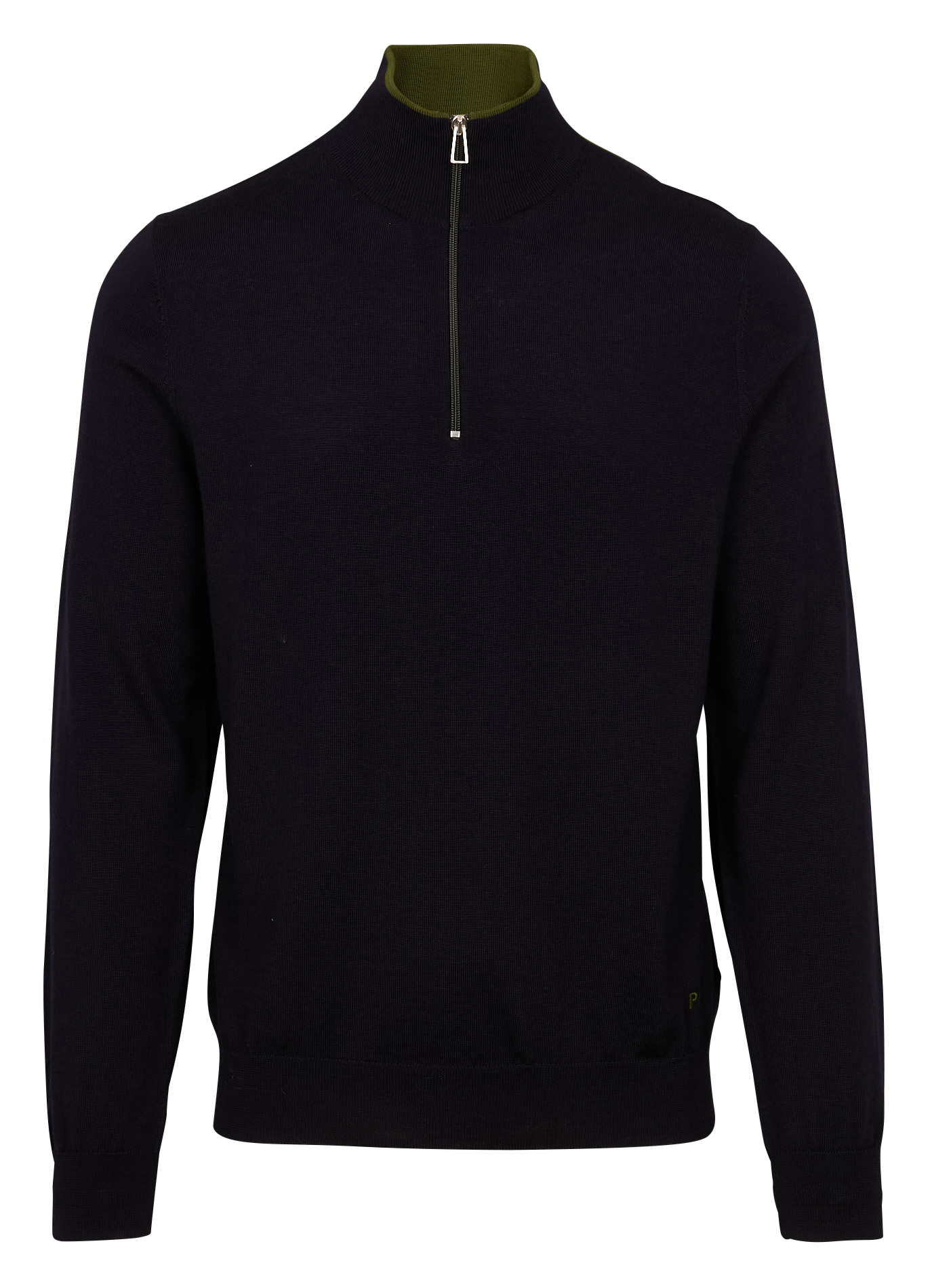 Pull regular en laine mérinos | Bleu