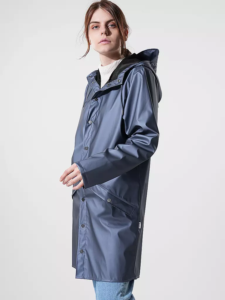 RAINS Parka - Regenjacke grau