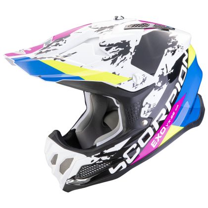 Casque cross Scorpion Exo VX-22 AIR - CX 2024 - Blanc / Noir