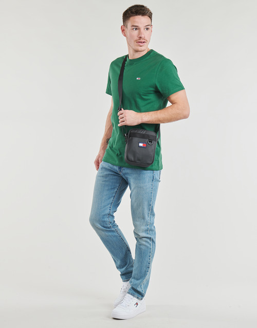 Tommy Jeans - TJM SLIM JERSEY C NECK EXT - Vert