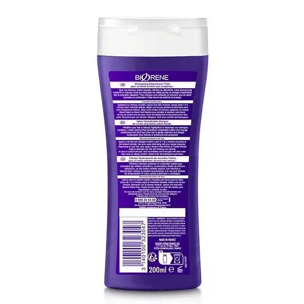 Shampoo roxo Biorène 200ml