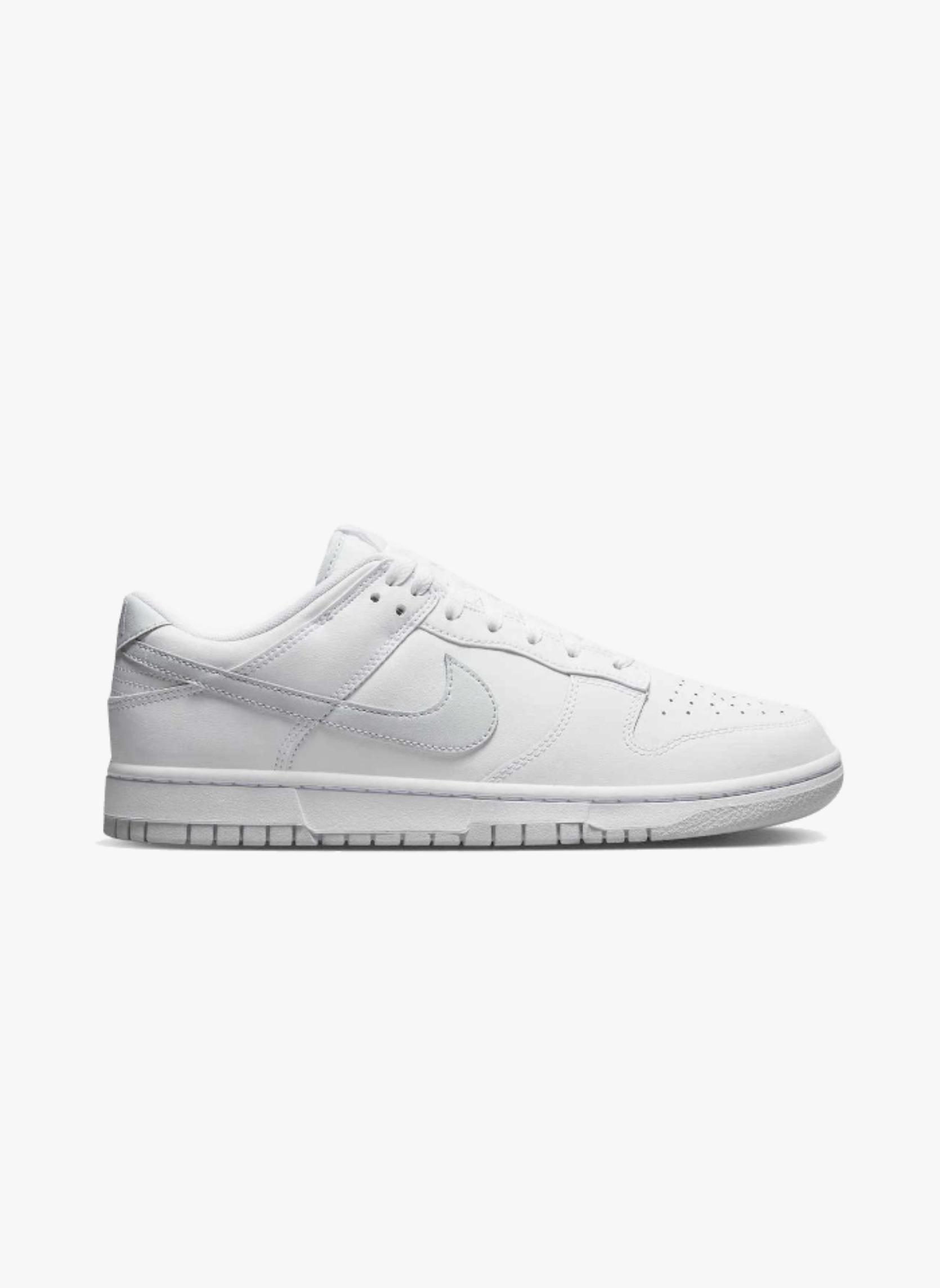 Nike dunk low retro white pure platinum | Blanc