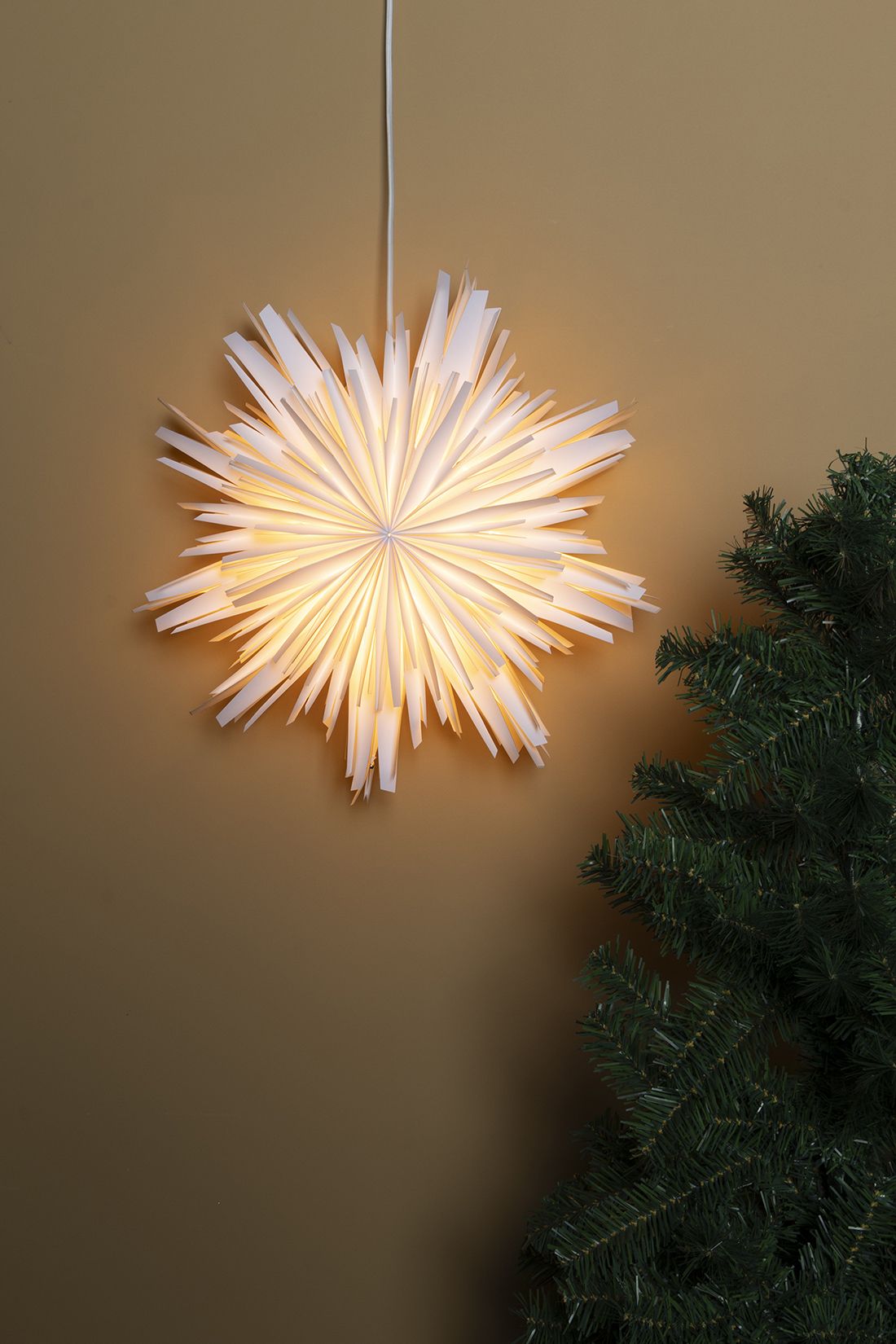 Julestjerne 50cm Snowflake