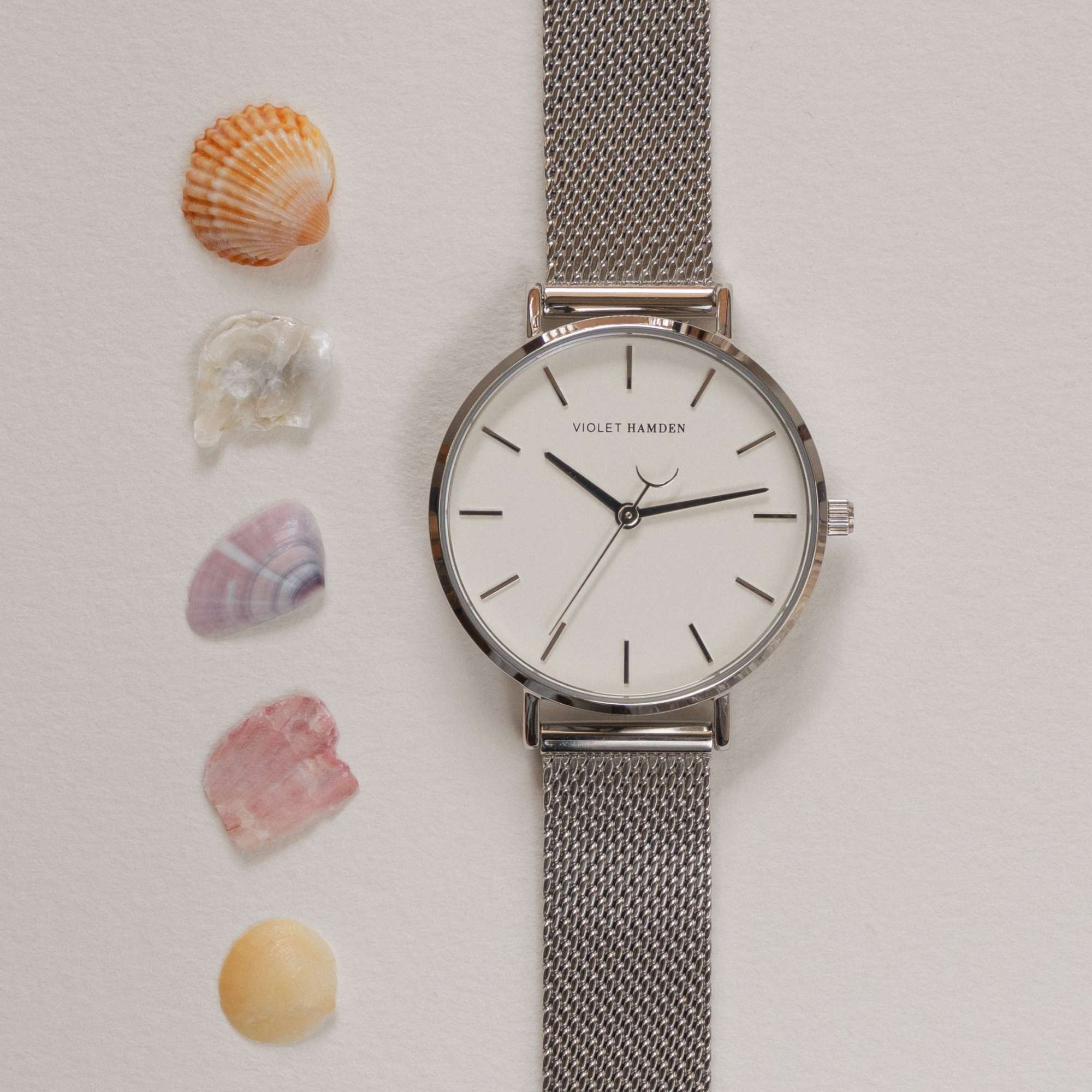 horloge Violet Hamden Violet Hamden Zilver