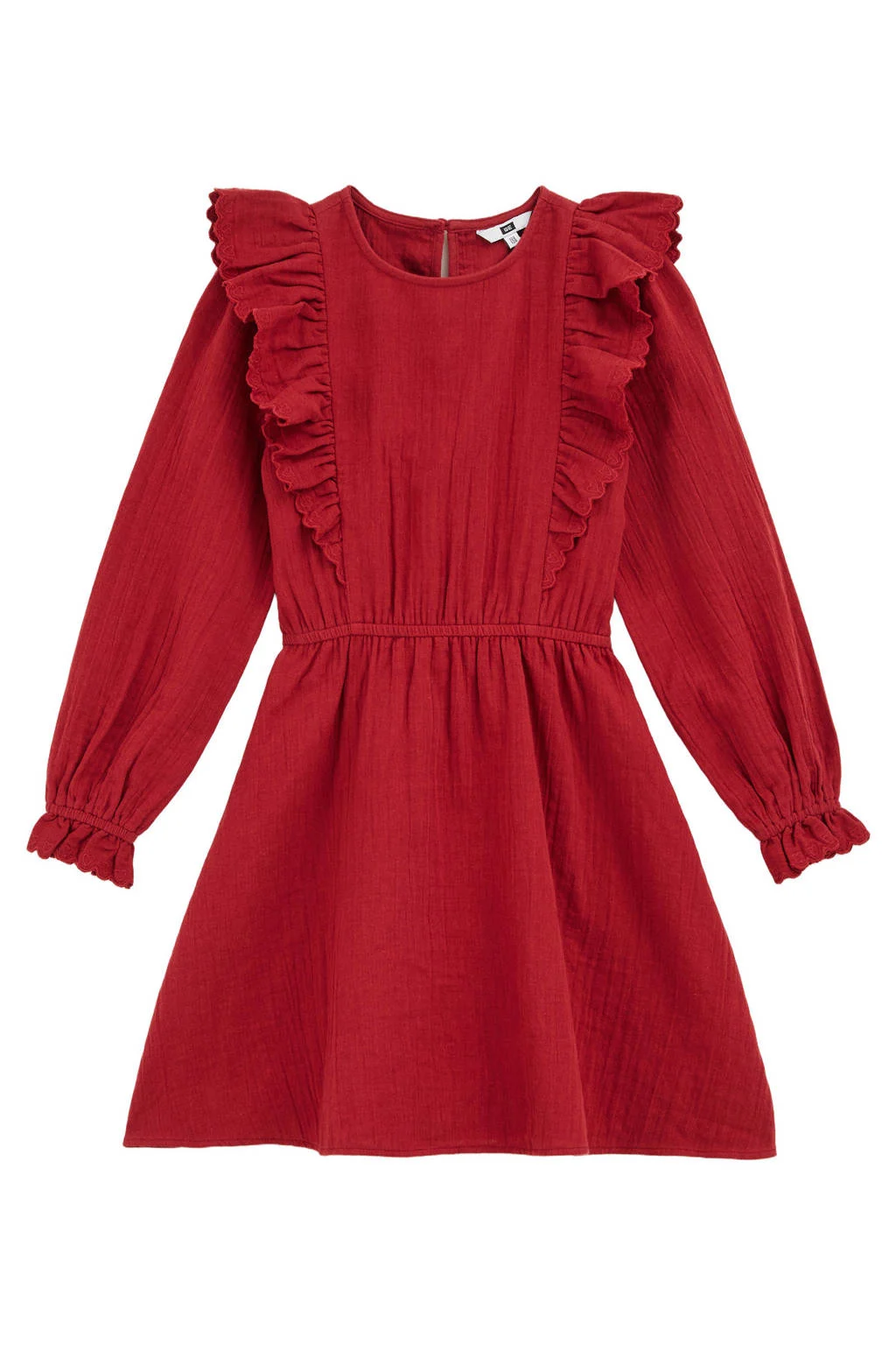 WE Fashion korte jurk rood