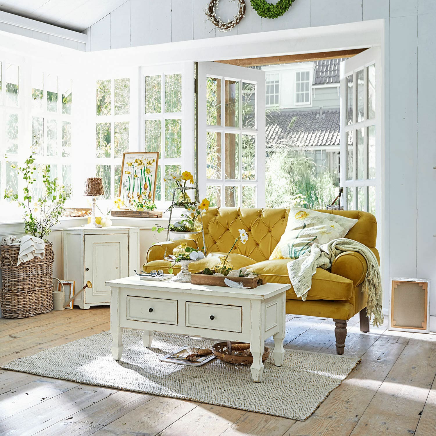 Sofa Carme gelb