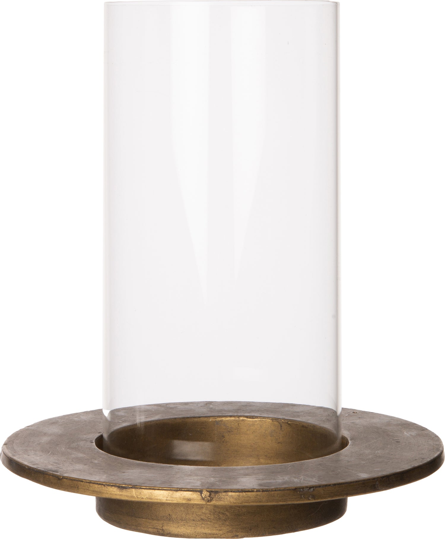 Intratuin windlichtAlta goud D 22 H 25,5 cm