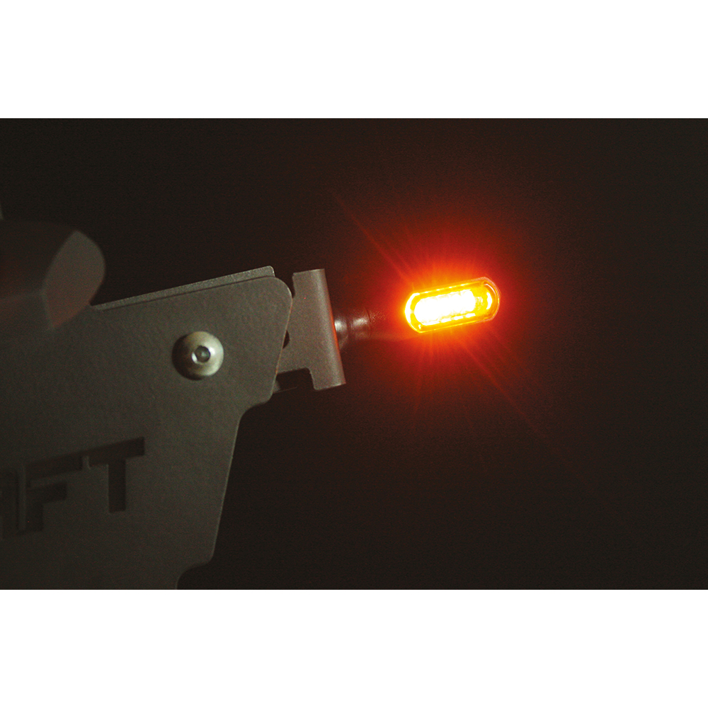 Chaft - Clignotants LED Poker Noir / Fumé