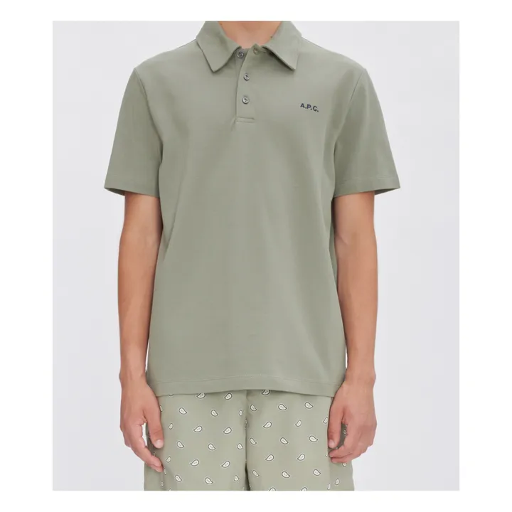 A.P.C. Polo Antoine | Vert kaki clair