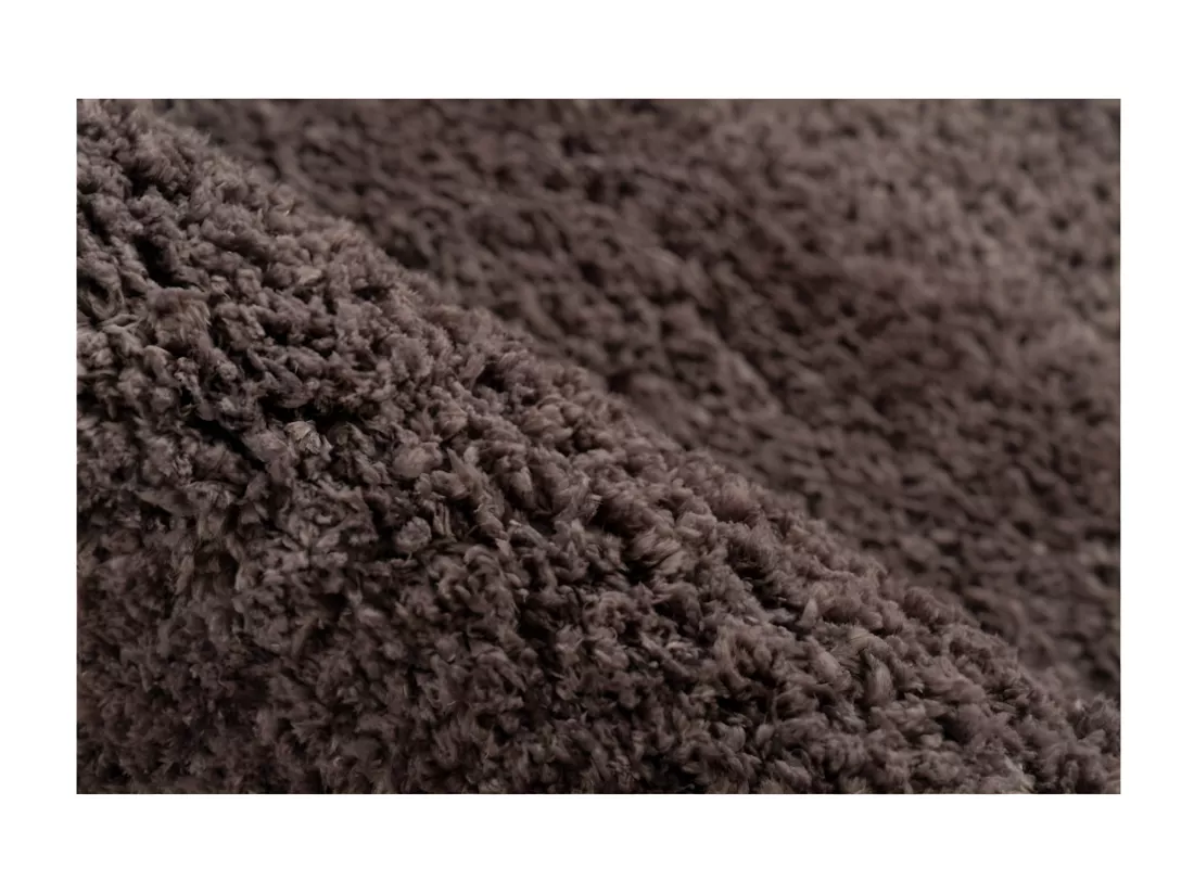 Tapis 150x80cm, design D005M coloris taupe - Confort et élégance pour votre intérieur