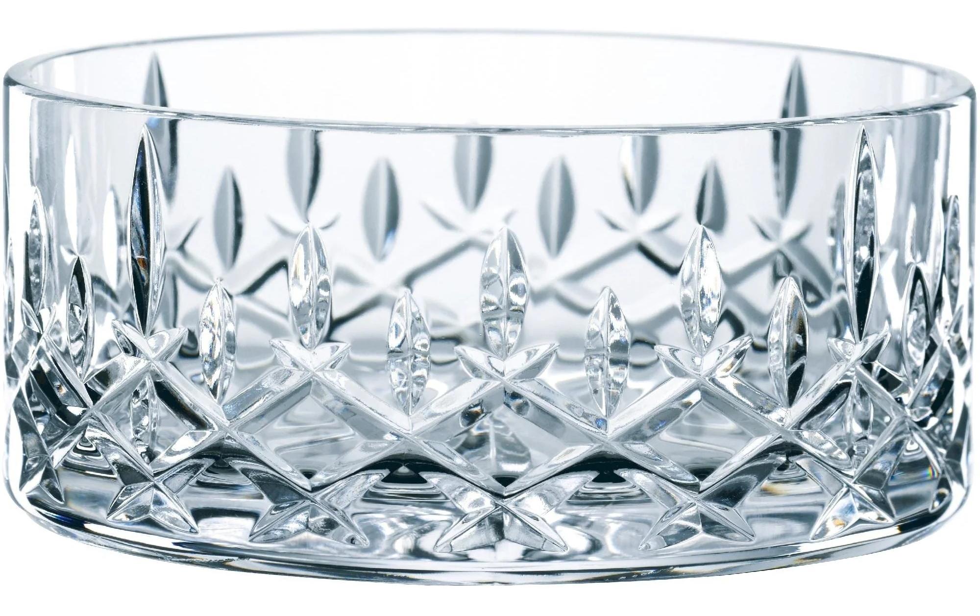Schale Noblesse, 2 StückKristallglas Schüsselset mit Rautenmuster, 2-teilig