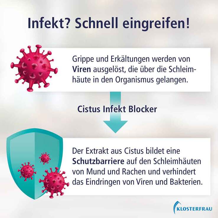 Klosterfrau Cistus Infekt Blocker Mundspray, 30 ml