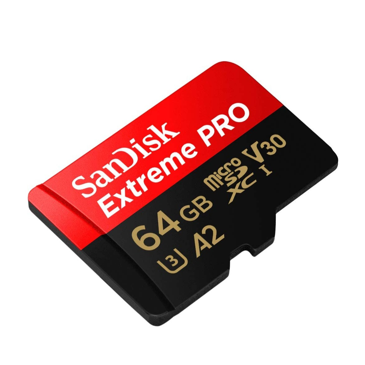 64GB Extreme Pro Micro SDXC A2 TransFlash Speicherkarte   SD Adapter Class V30 U3 UHS-I 200 MBps (SDSQXCU-064G-GN6MA)