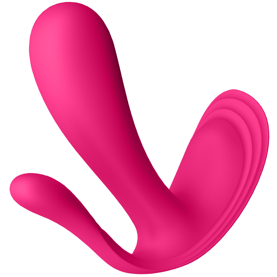 Vibromasseur triple stimulation - Top Secret  - Rose