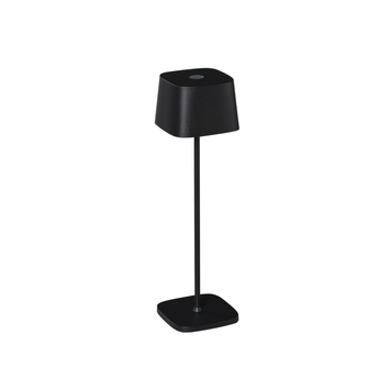 Konstsmide tafellamp Capri Zwart incl. dimmer en usb snoer