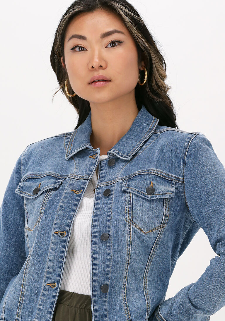 OBJECT lichtblauwe object spijkerjas objwin new denim jacket noos