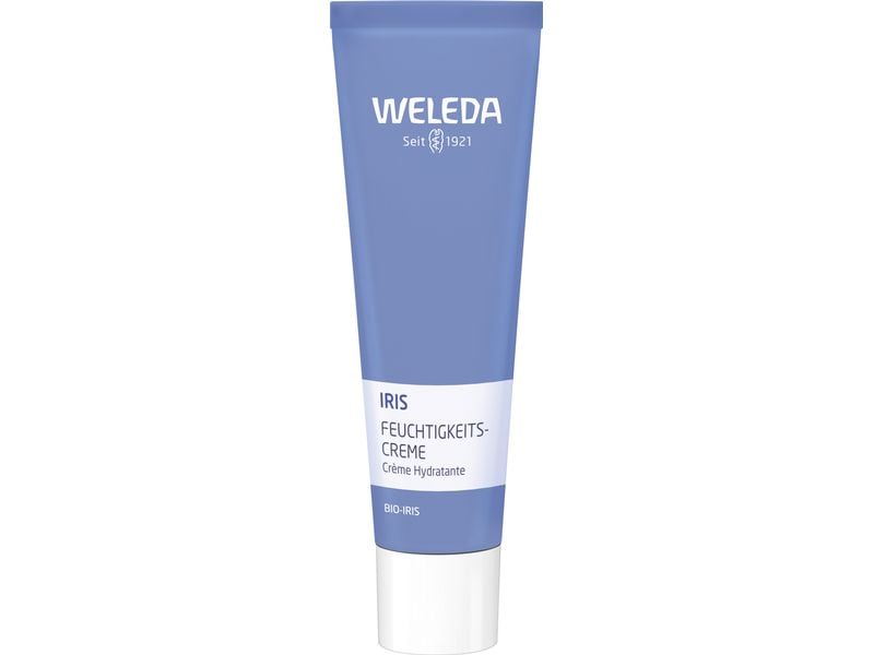 WELEDA Feuchtigkeitscrème Iris 30 ml Natürliche Creme spendet morgens und abends langanhaltende Feuchtigkeit