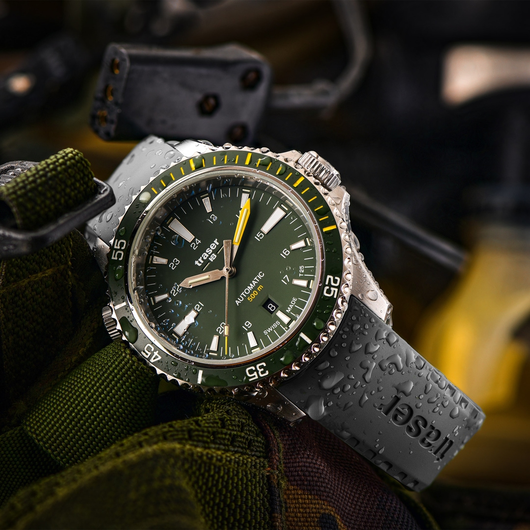 traser P67 Diver Automatic T25 Green / Black