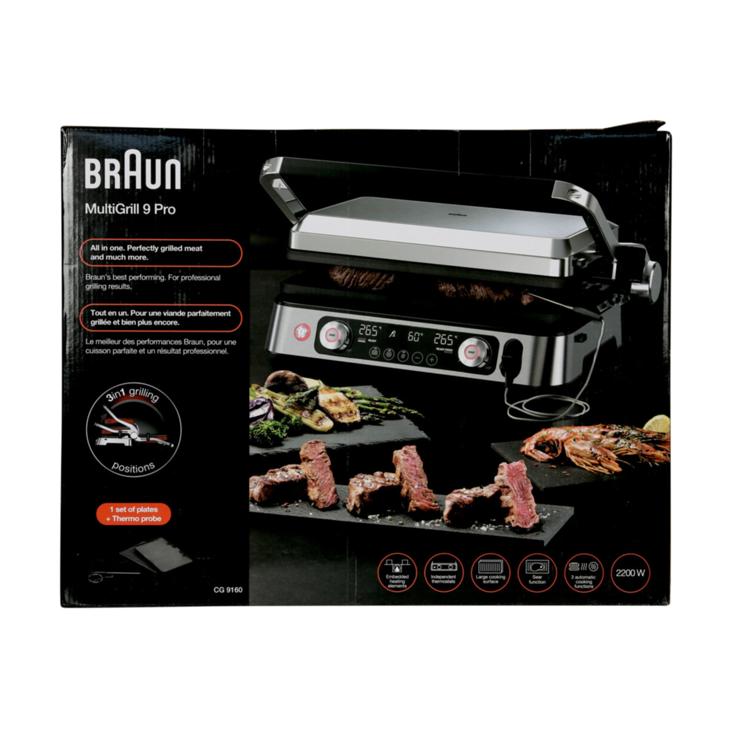 Braun CG 9160 Multigrill 9 Pro 2200 W