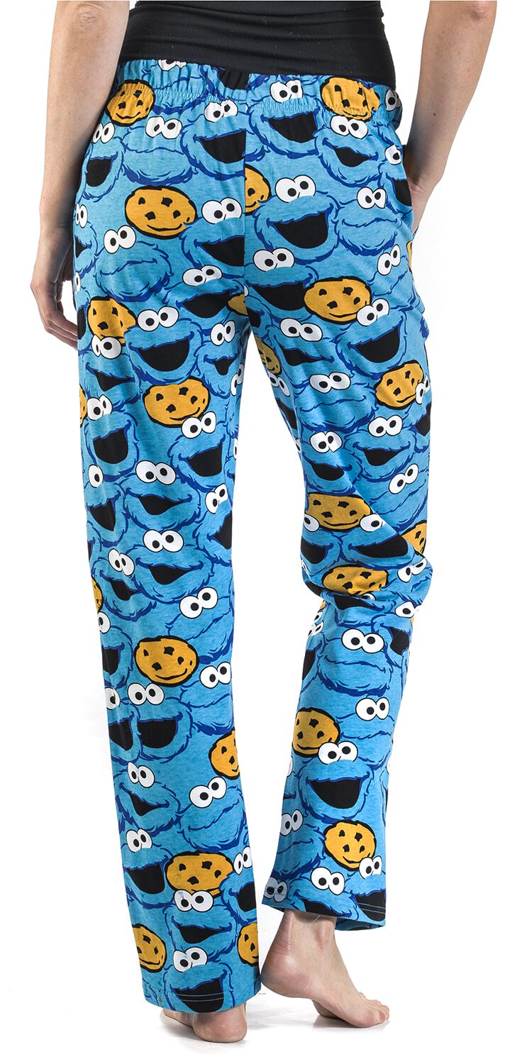 Cookie Monster - Tête | Sesame Street Bas de pyjama