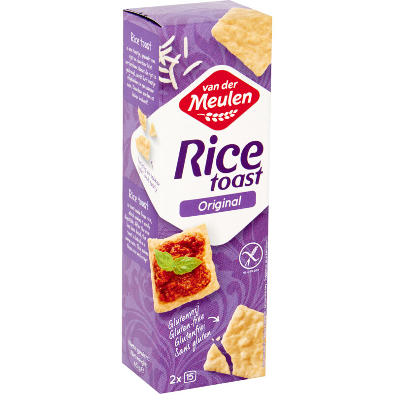 Van der Meulen Ricetoast naturel